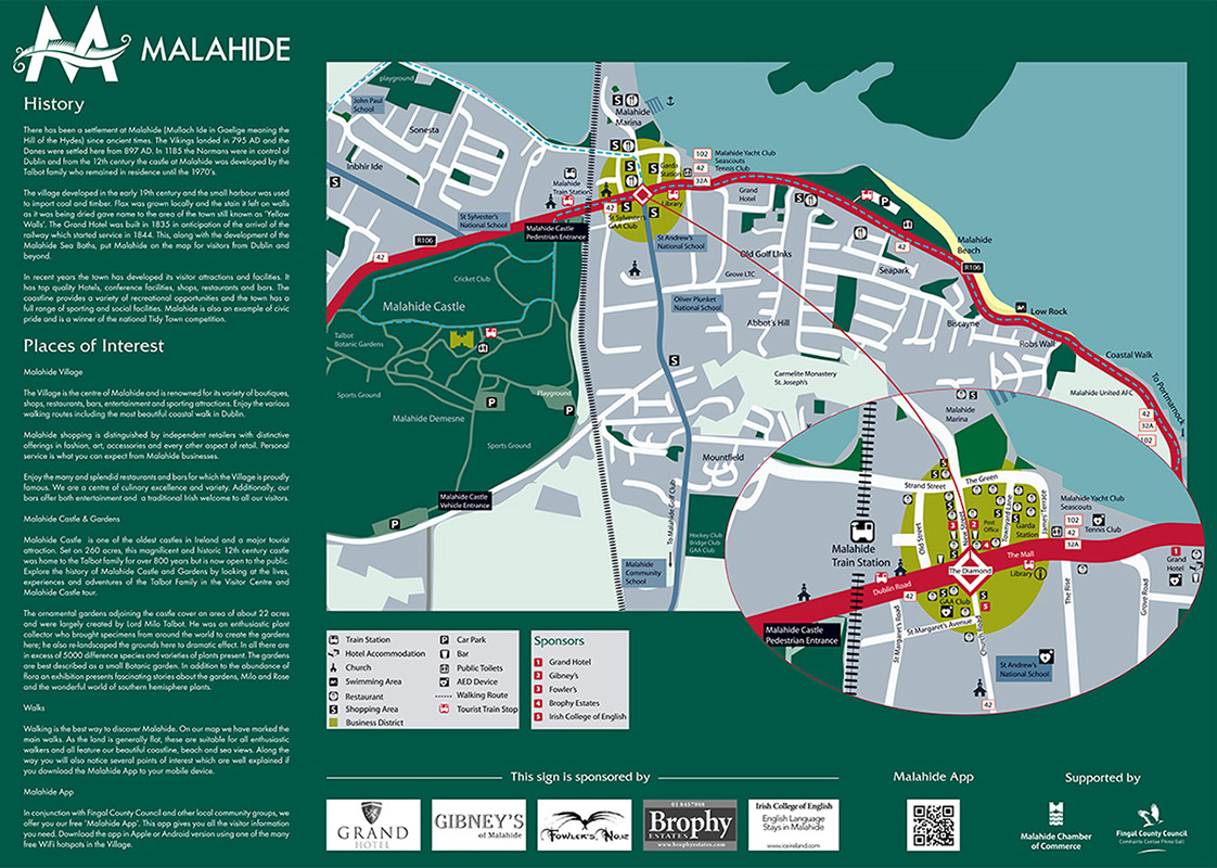 ICatch Design Making Your Business Eye Catching Malahide Map 1 