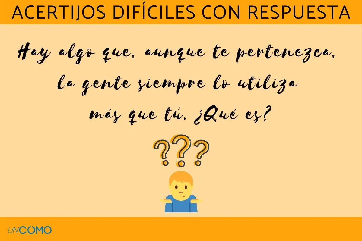 15 acertijos inteligentes e imposibles de adivinar