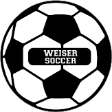 Weiser Soccer 2 1/2" Vinyl Sticker