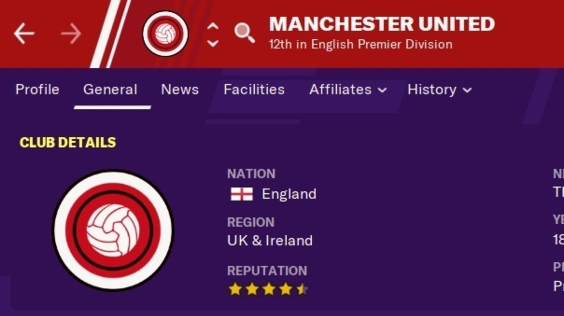 Find the perfect manchester united badge stock photo. Manchester United To Settle Trademark Dispute With Football Manager
