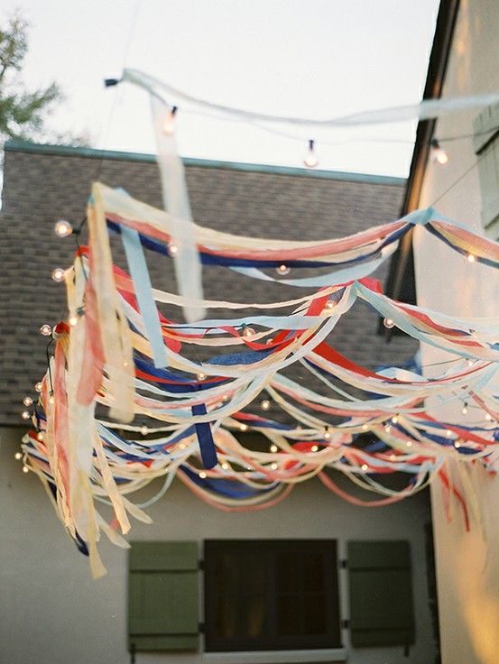 DIY 4th of July Outdoor Decorations