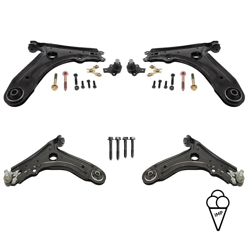 Querlenker Set Links Für 290062 2997264 33326768273 – Stahlblech, Für Hinterachse, Komplettteil