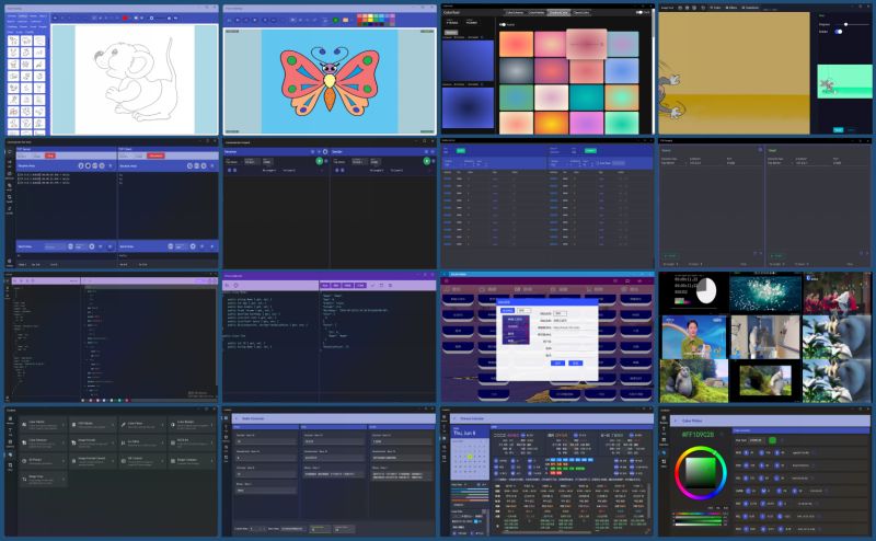 Modbustcptool Icesky App - Colorful Art Collection - HD Quality