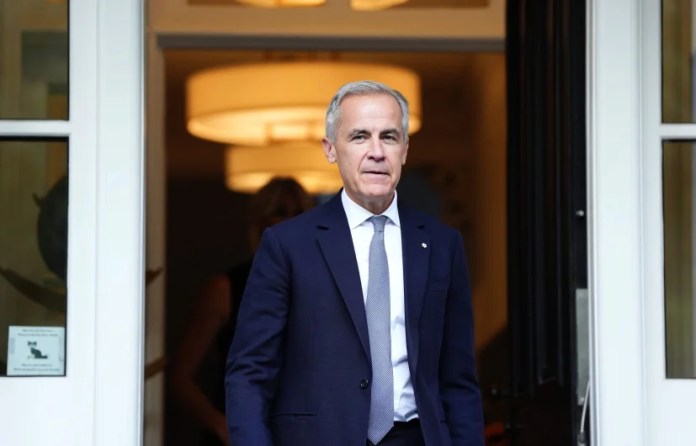 Le premier ministre Mark Carney