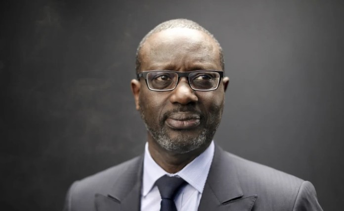 LE PRÉSIDENT DU PARTI DÉMOCRATIQUE DE CÔTE D’IVOIRE (PDCI-RDA), TIDJANE THIAM