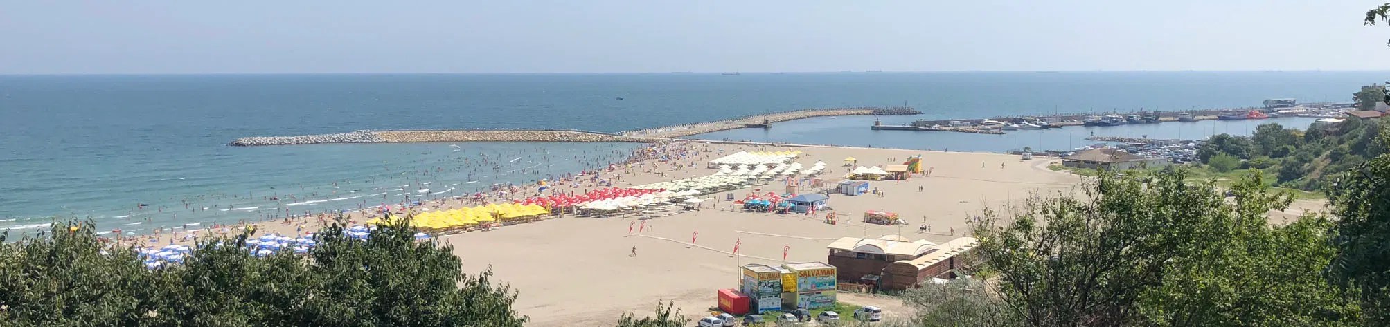 Arrival at Constanta on the Black Sea