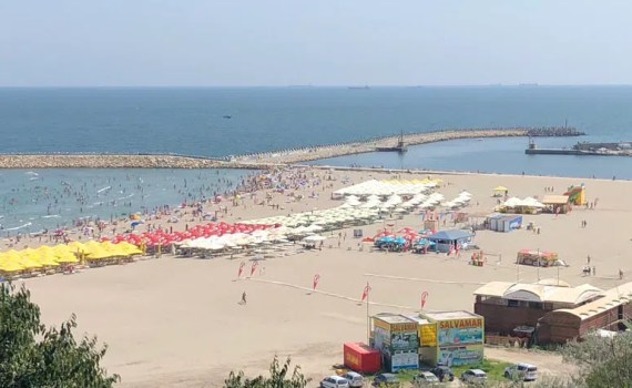 Arrival at Constanta on the Black Sea