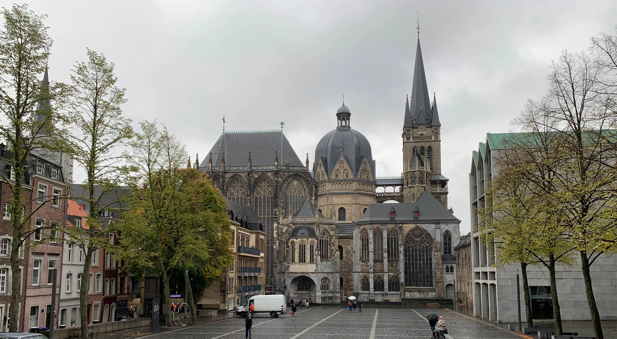 After Matilda’s cycle, we went to Aachen