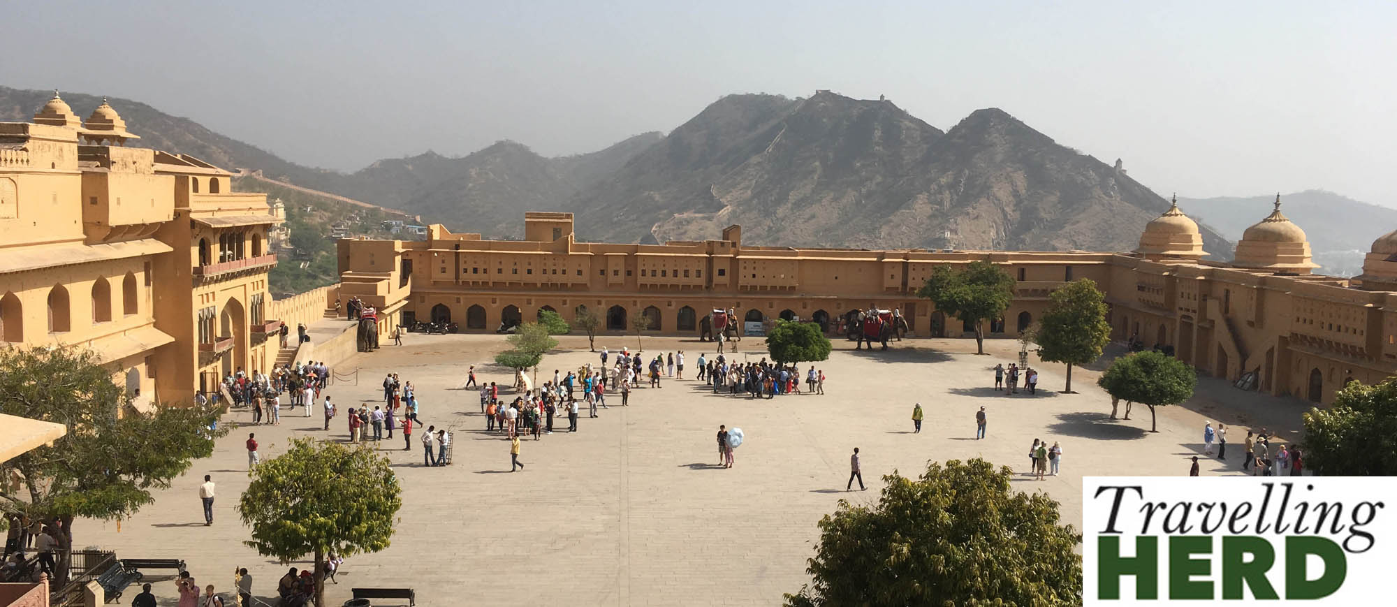 Visiting the forts of Jaipur
