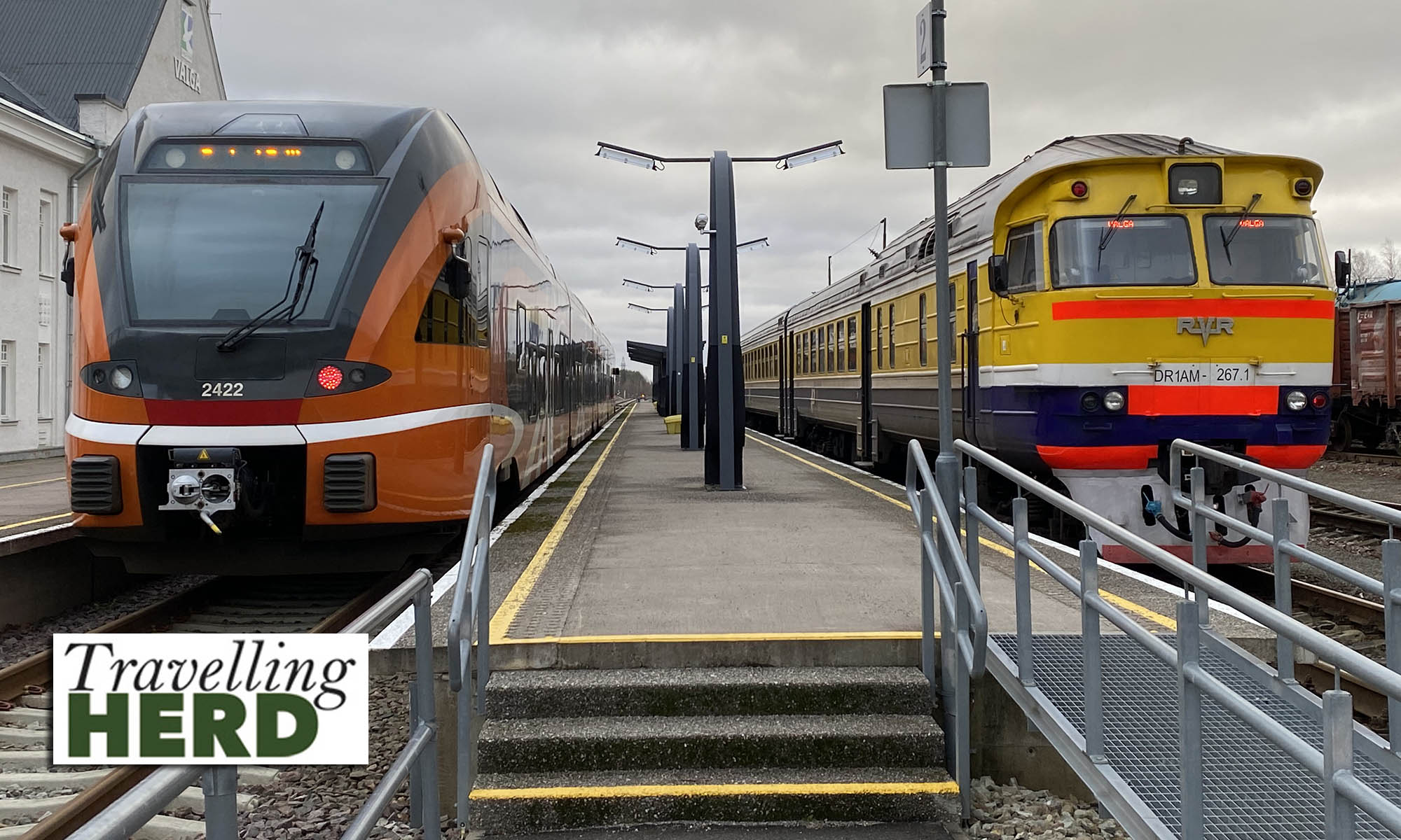 To Riga via Valga and Valka