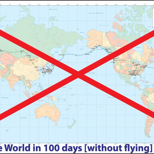 DISASTER – No more Round the World without flying