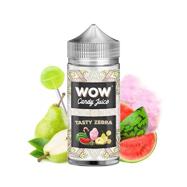 TASTY ZEBRA 0MG 100ML - WOW BY CANDY JUICE