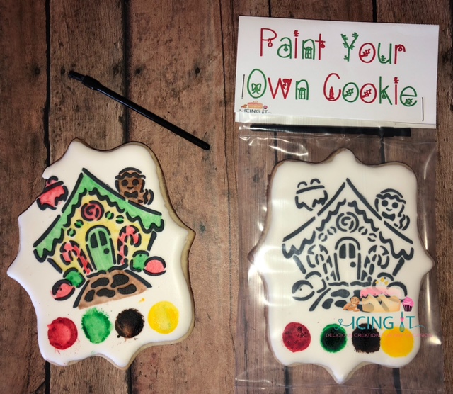 Easter Edible Paint Palette For Paint Your Own  PYO  Cookies Biscuits Sweet Treats With Or Without Brush Option 8 Colours Per Palette 3lk56
