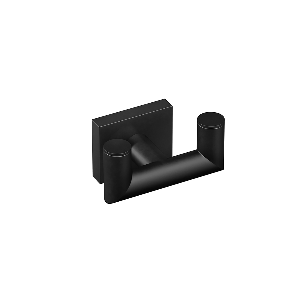 Crater Double Towel Hook - ICO Bath