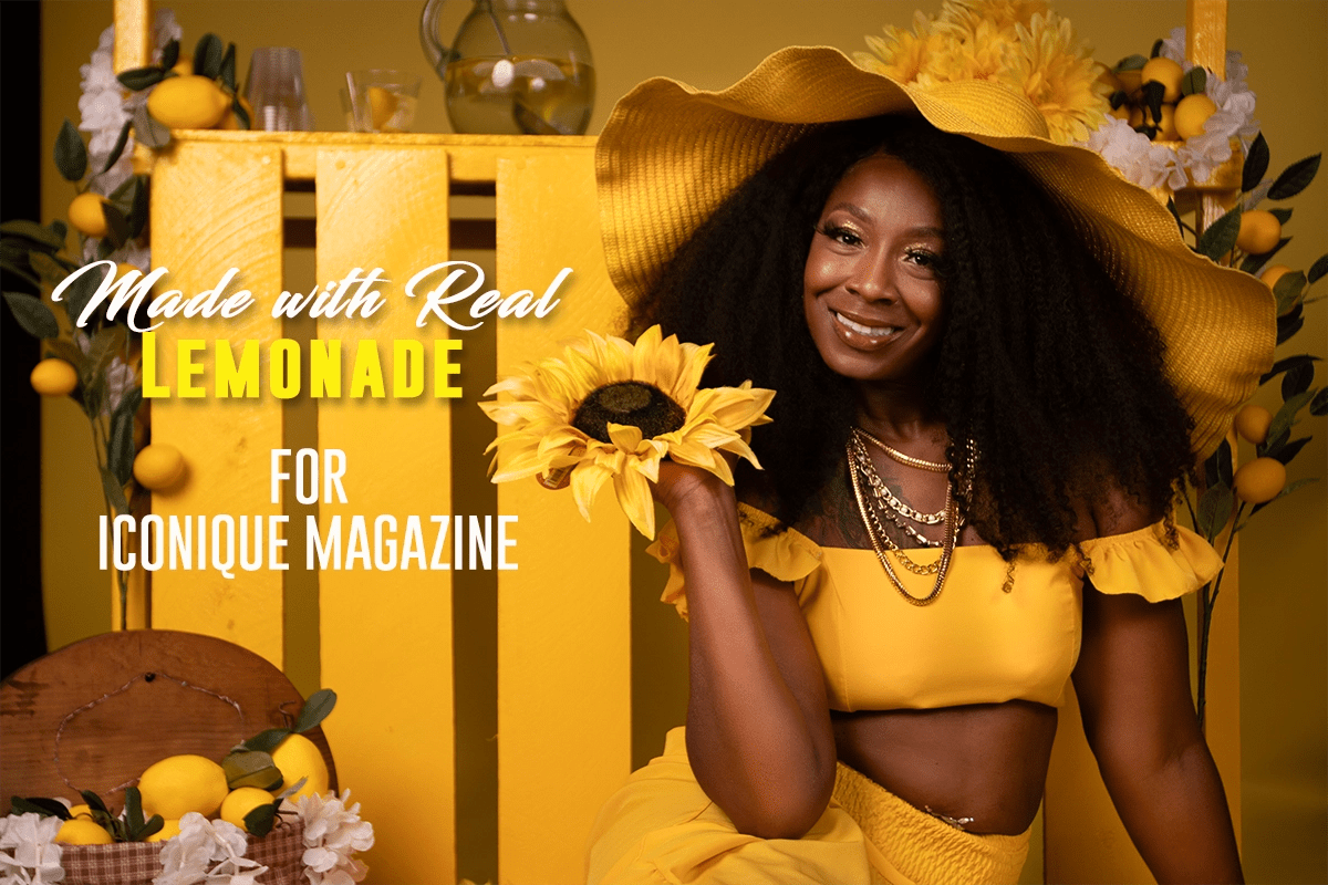 Iconique Magazine May 2025 Edition feat Cover Model Deb D’OR of Atlanta Ga.