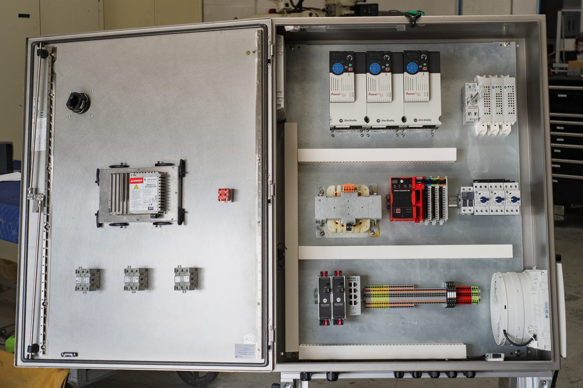 ics open control panel interior