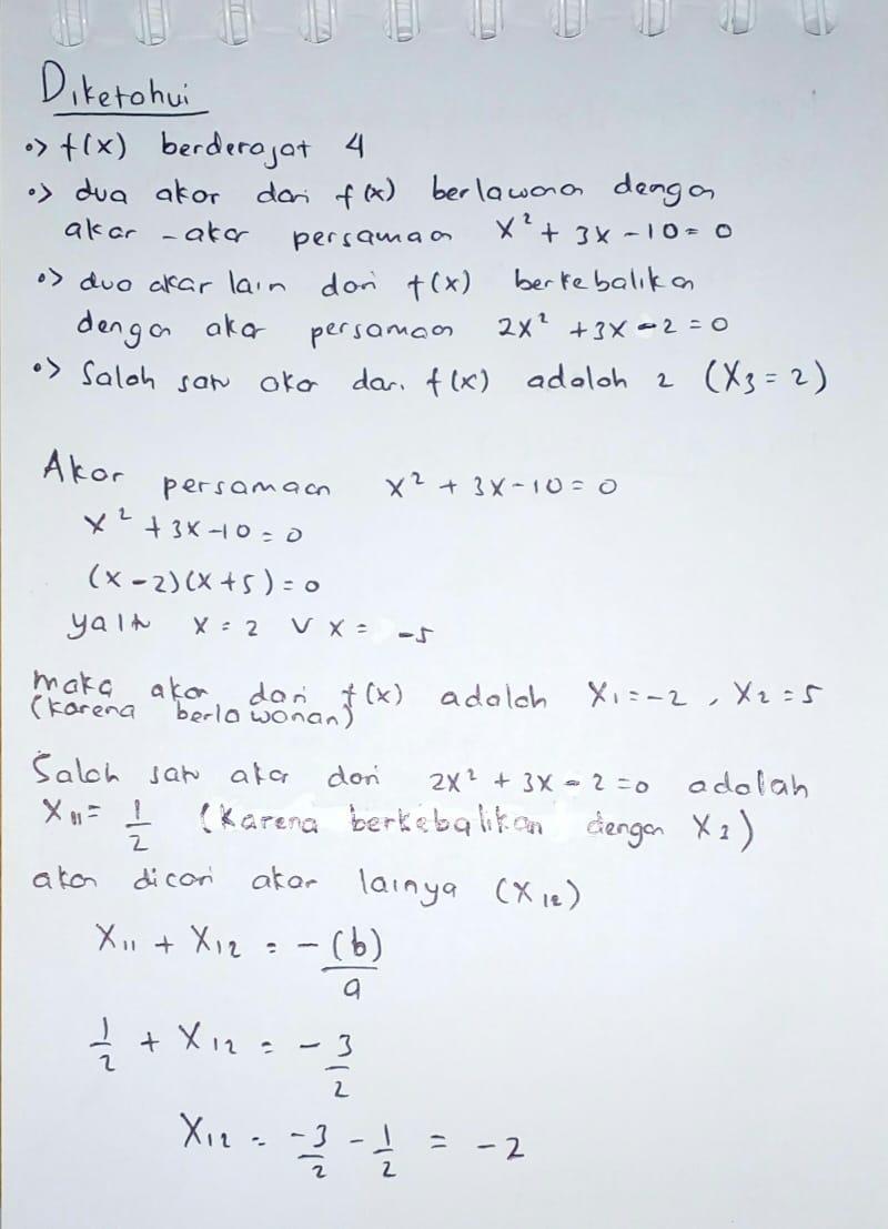 Bagian kedua membahas tentang pencatatan akuntansi abligasi. Contoh Soal Polinomial Beserta Jawabannya Brainly