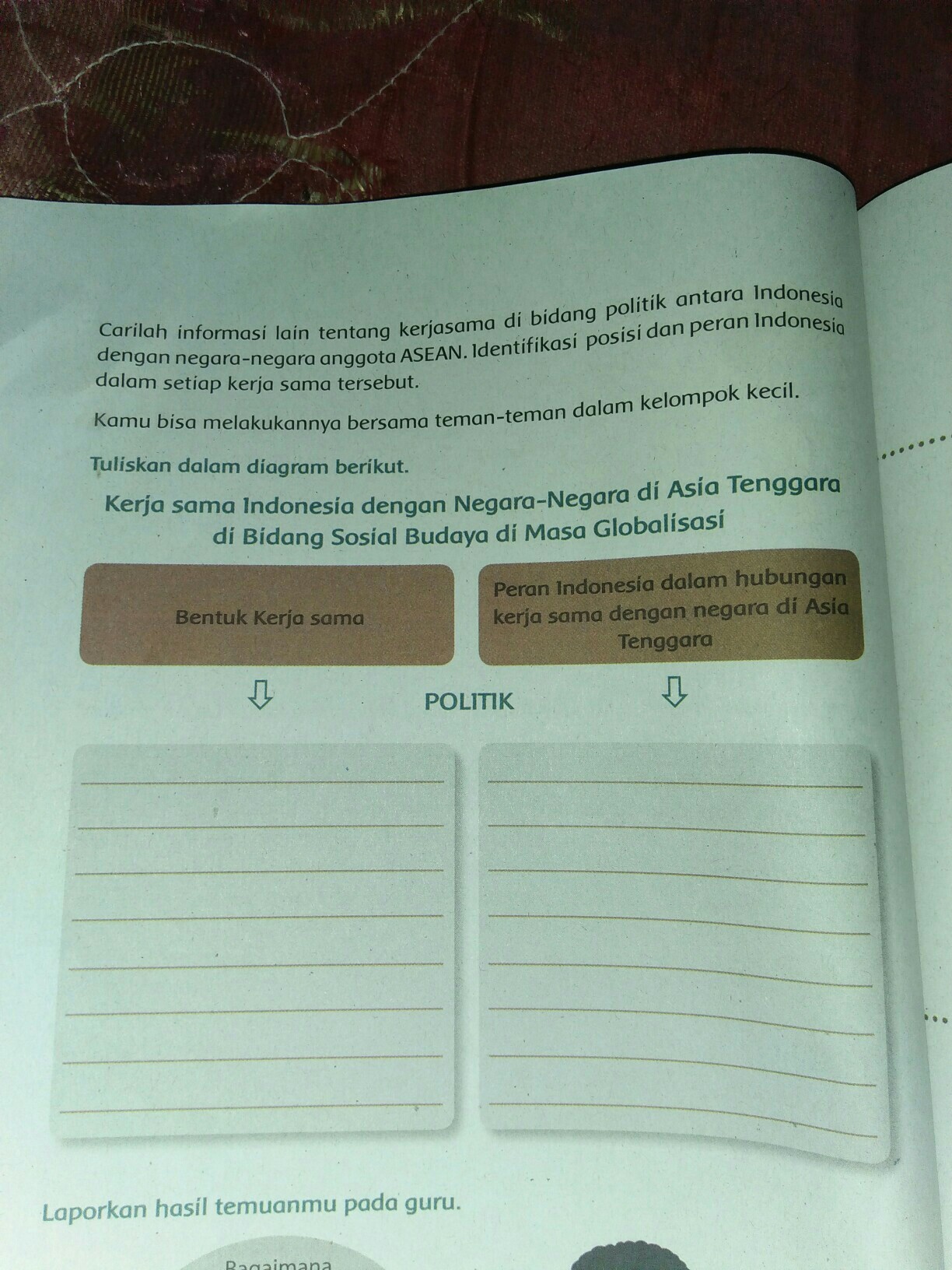 Untuk itu, pemerintah bekerja sama dengan seluruh sektor dan stakeholder . Bentuk Kerja Sama Dalam Bidang Politik Antara Lain Dengan
