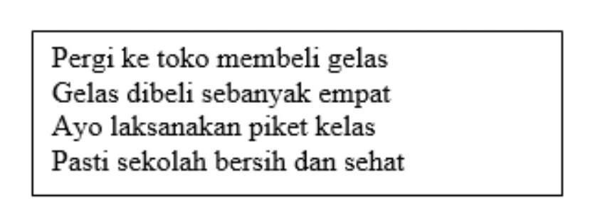 Pantun ini bersifat lucu dan menarik. Pantun Di Atas Bersajak A A B A Bb A A A Ac A B C Dd A A B B Brainly Co Id