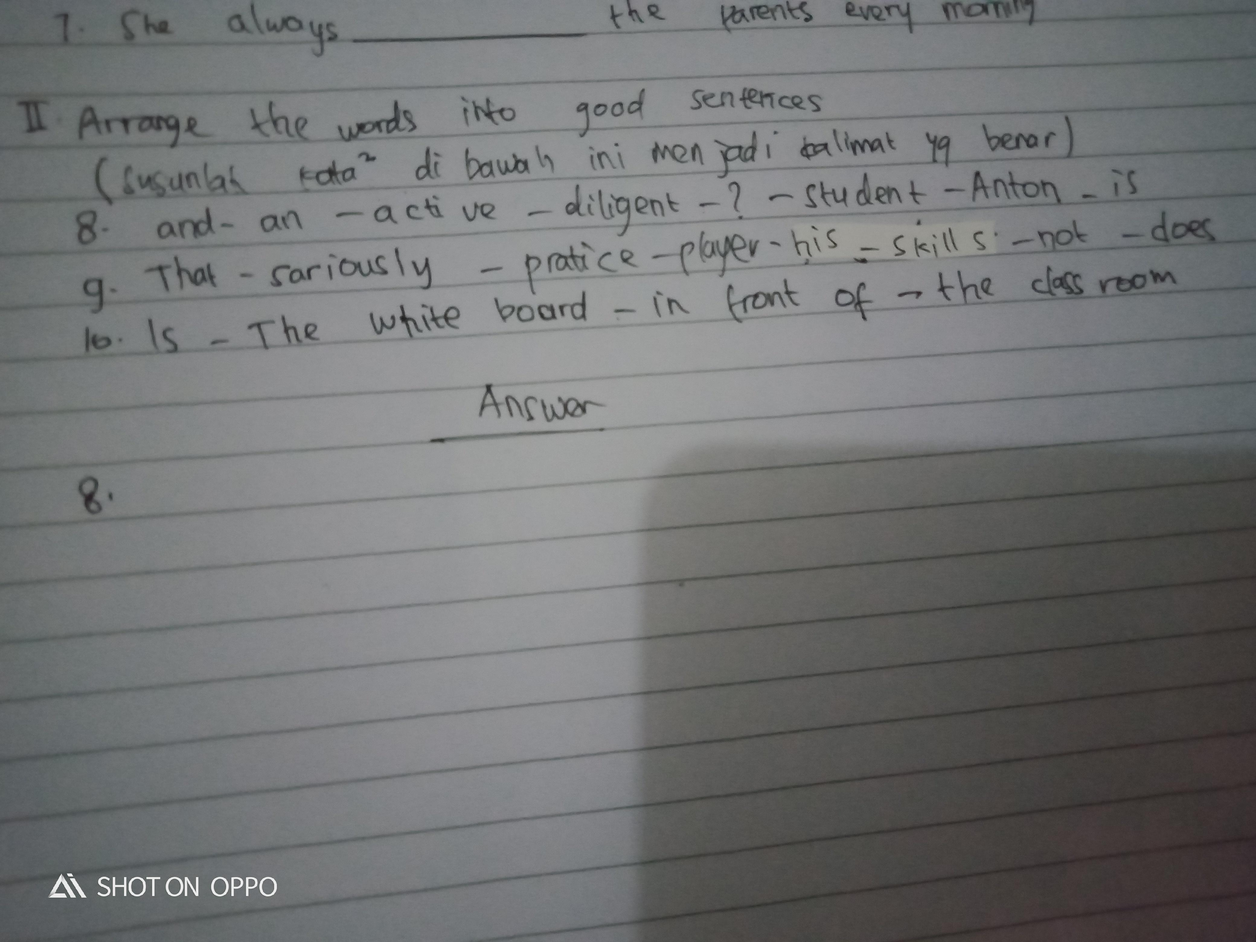 Diligent {kata sifat} · rajin · tekun · getol . Tolong Jawab Ya Please Brainly Co Id