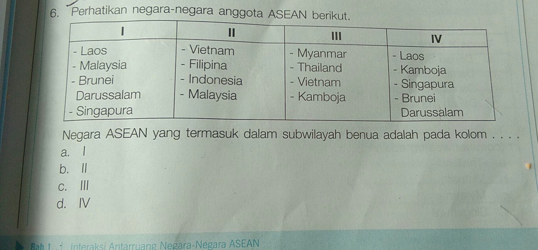 Benua yang daratannya bergandengan 9. Negara Asean Yang Termasuk Dalam Sub Wilayah Benua Adalah Pada Kolom Brainly Co Id