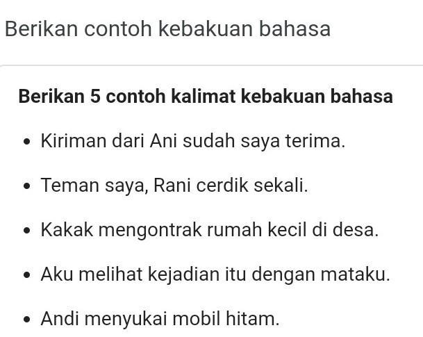 Kebakuan kata dalam menulis teks undangan resmi. Contoh Kebakuan Bahasa Brainly Co Id