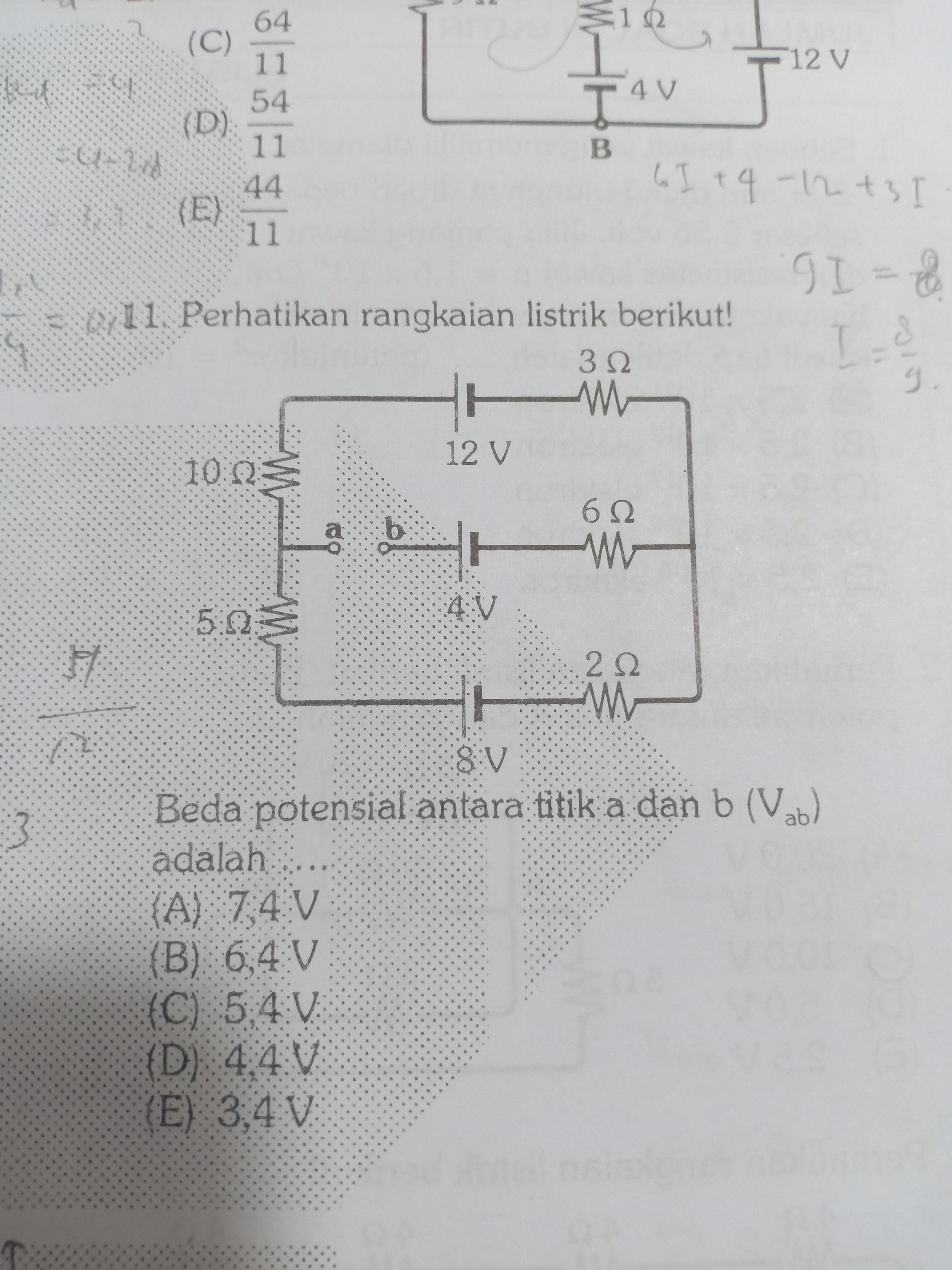 Beda potensial titik a dan b (vab) adalah. Beda Potensial Titik A Dan B Vab Adalah Brainly Co Id