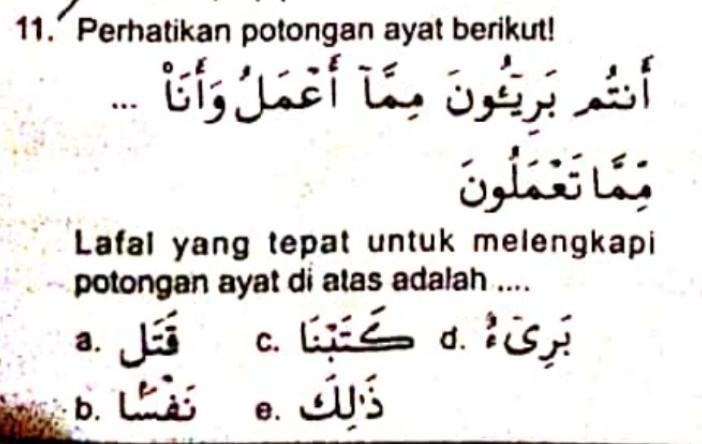 Kata Yang Tepat Untuk Melengkapi Penggalan Ayat Tersebut Adalah Coba Sebutkan Kata Yang Tepat Untuk Melengkapi Penggalan Ayat Tersebut Adalah Coba Sebutkan