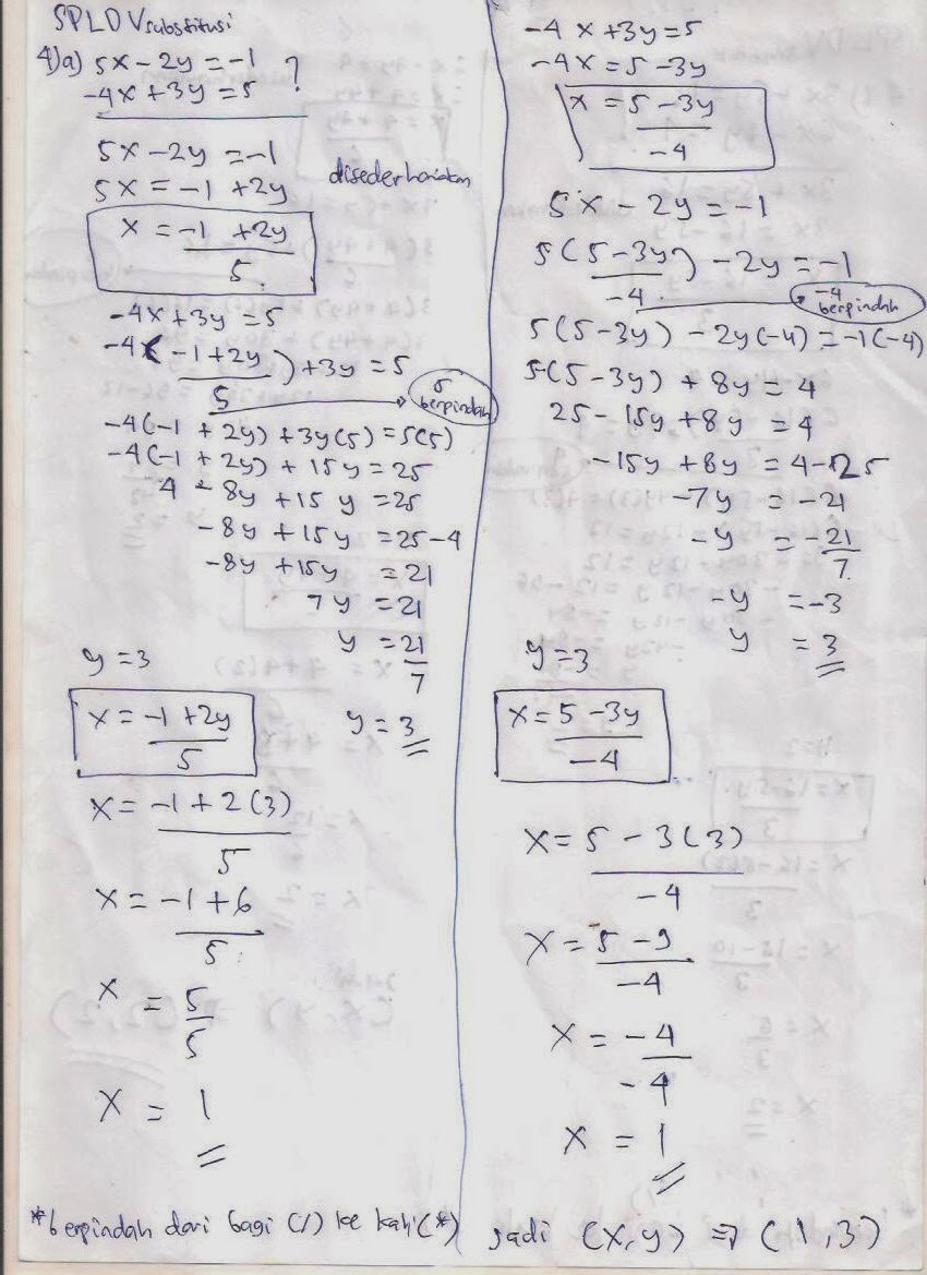 15 Soal Sistem Persamaan Linear Dua Variabel Spldv Pembahasan Sistem Persamaan Kimia Buku Tulis Tipe soalnya berupa soal aplikasi soal cerita yang diambil dari berbagai referensi.