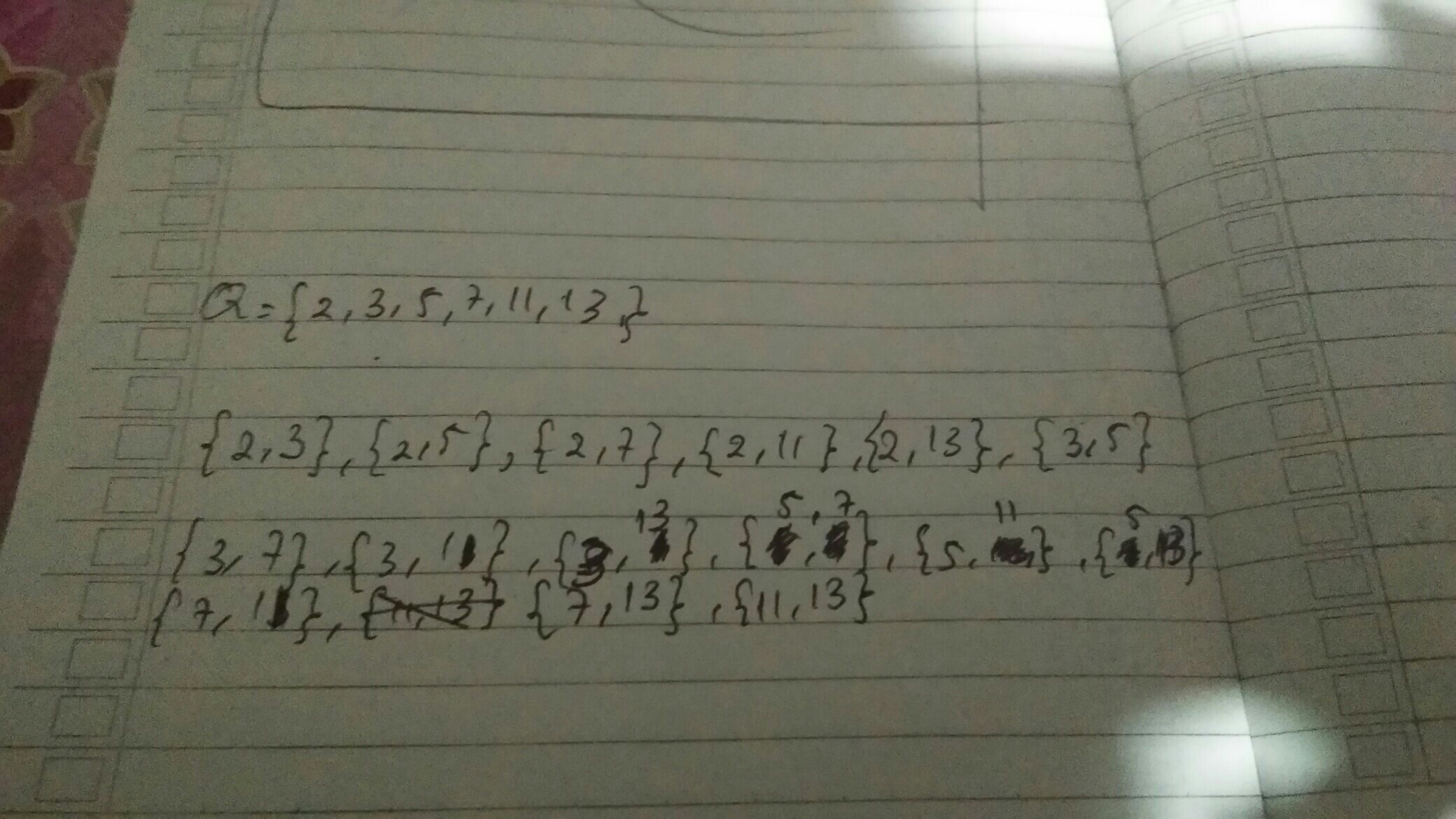 1, 4, 6, 8, 10, 9. Diketahui Himpunan Q Bilangan Prima Kurang Dari 15 Banyak Himpunan Bagian Dari Yang Memiliki Brainly Co Id