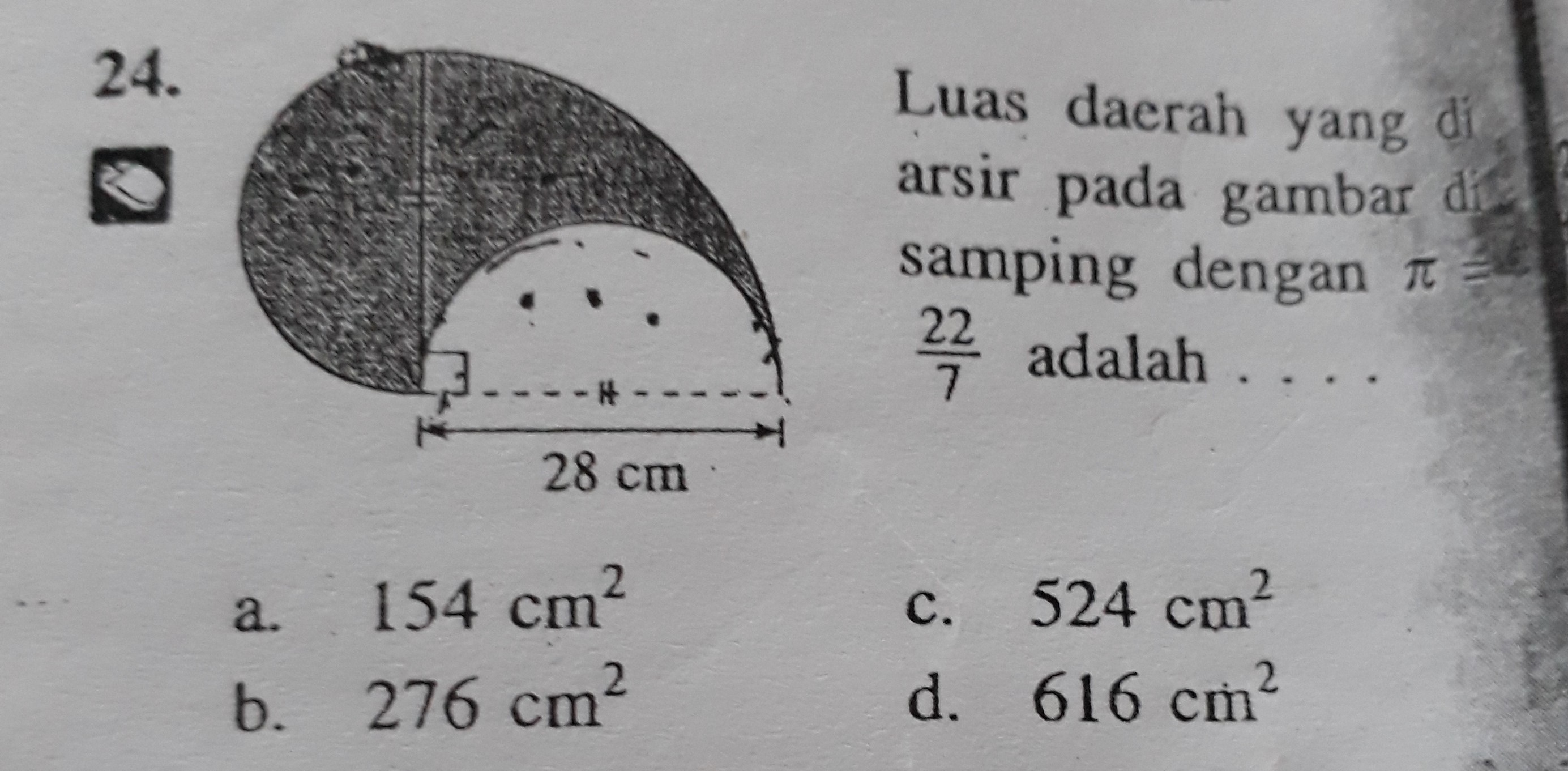 See full list on brainly.co.id Perhatikan Gambar Berikut Luas Daerah Yang Diarsir Adalah ...