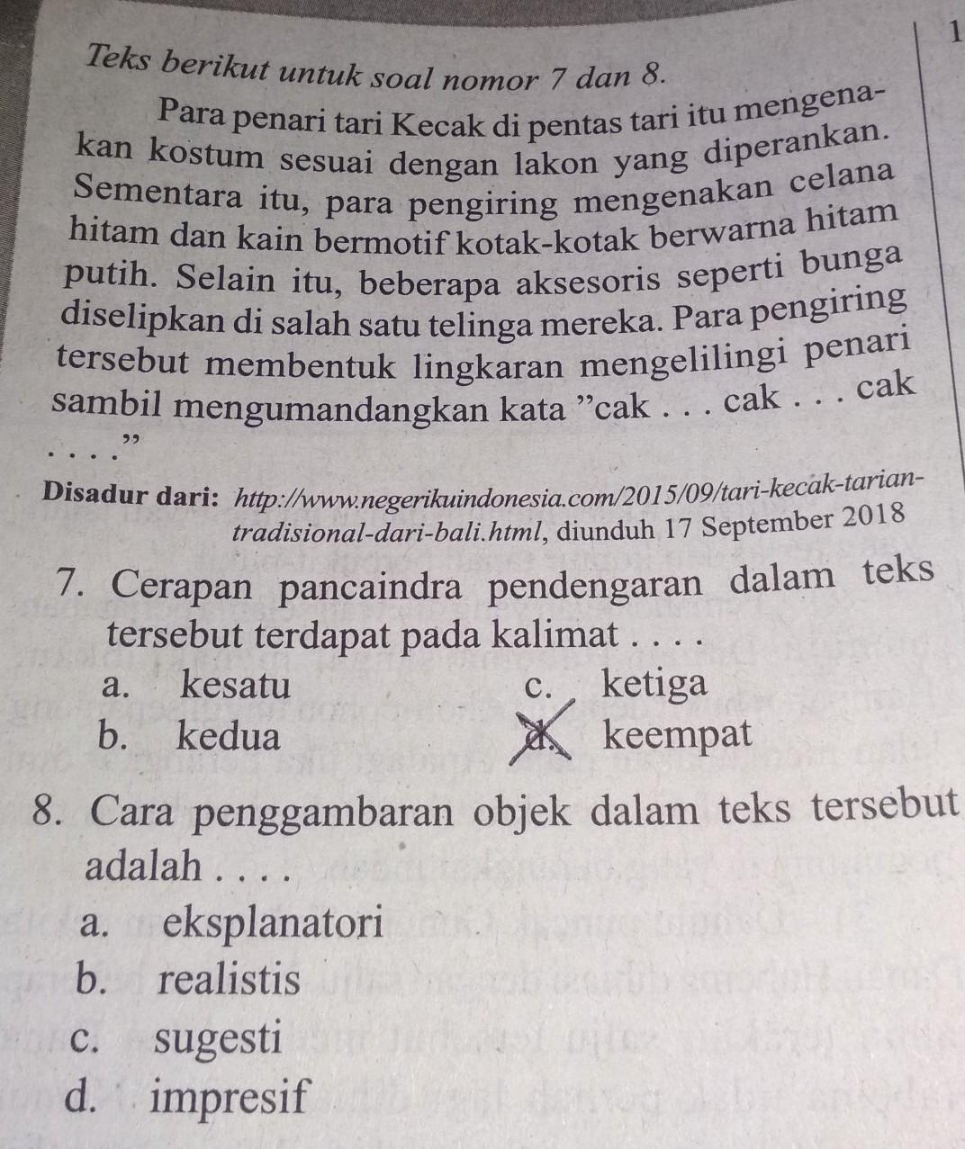 Struktur Teks Deskripsi Penjelasan Dan Contohnya 