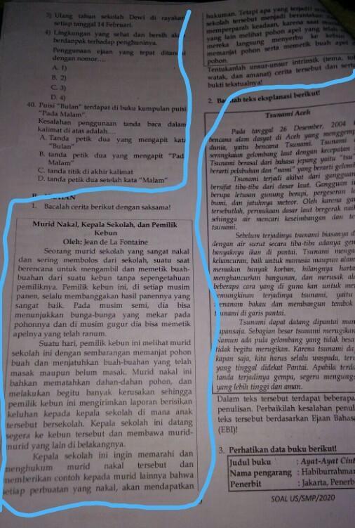 Posted in di 0156 contoh puisi puisi tentang alam indahnya alam negeri ini. Apa Amanat Dalam Cerita Murid Nakal Kepala Sekolah Dan Pemilik Kebun Brainly Co Id