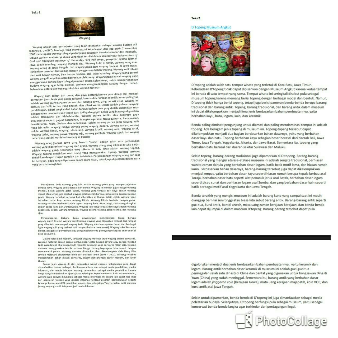 Identifikasilah Kalimat Definisi Dan Kalimat Deskripsinya Dari Kedua Bacaan Tersebut Dan Menuliskannya Ke Dalam Tabel Dengan Contoh Berikut Ilmu Edukasi 