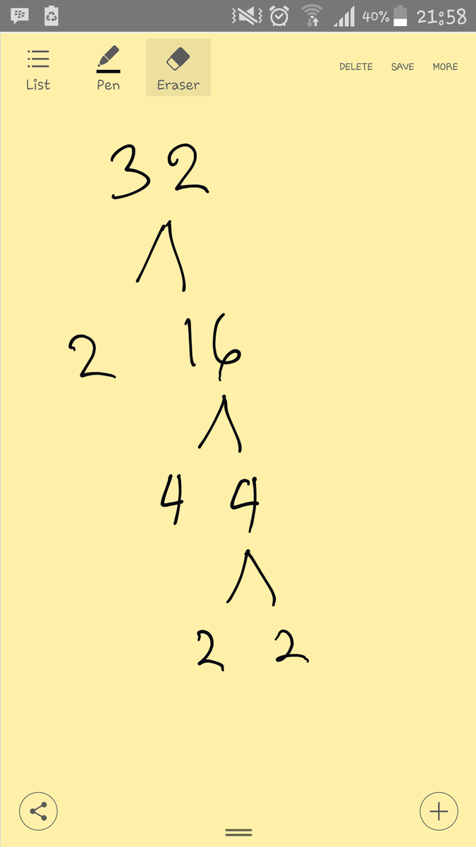7 = 4,57 · 32 : Faktor 32 Adalah Degan Cara Brainly Co Id