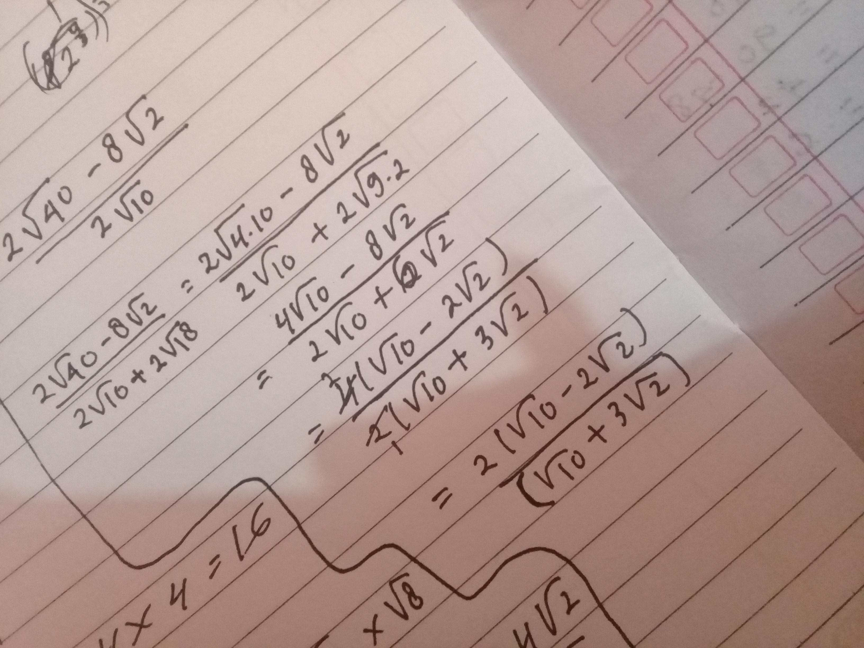 Bentuk sederhana dari (2 akar 40 dikurangi 8 akar 2) dibagi. Bentuk Sederhana 2 Akar Pangkat 40 8 Akar Pangkat 2 Per 2 Akar Pangkat 10 2 Akar Pangkat 18 Brainly Co Id