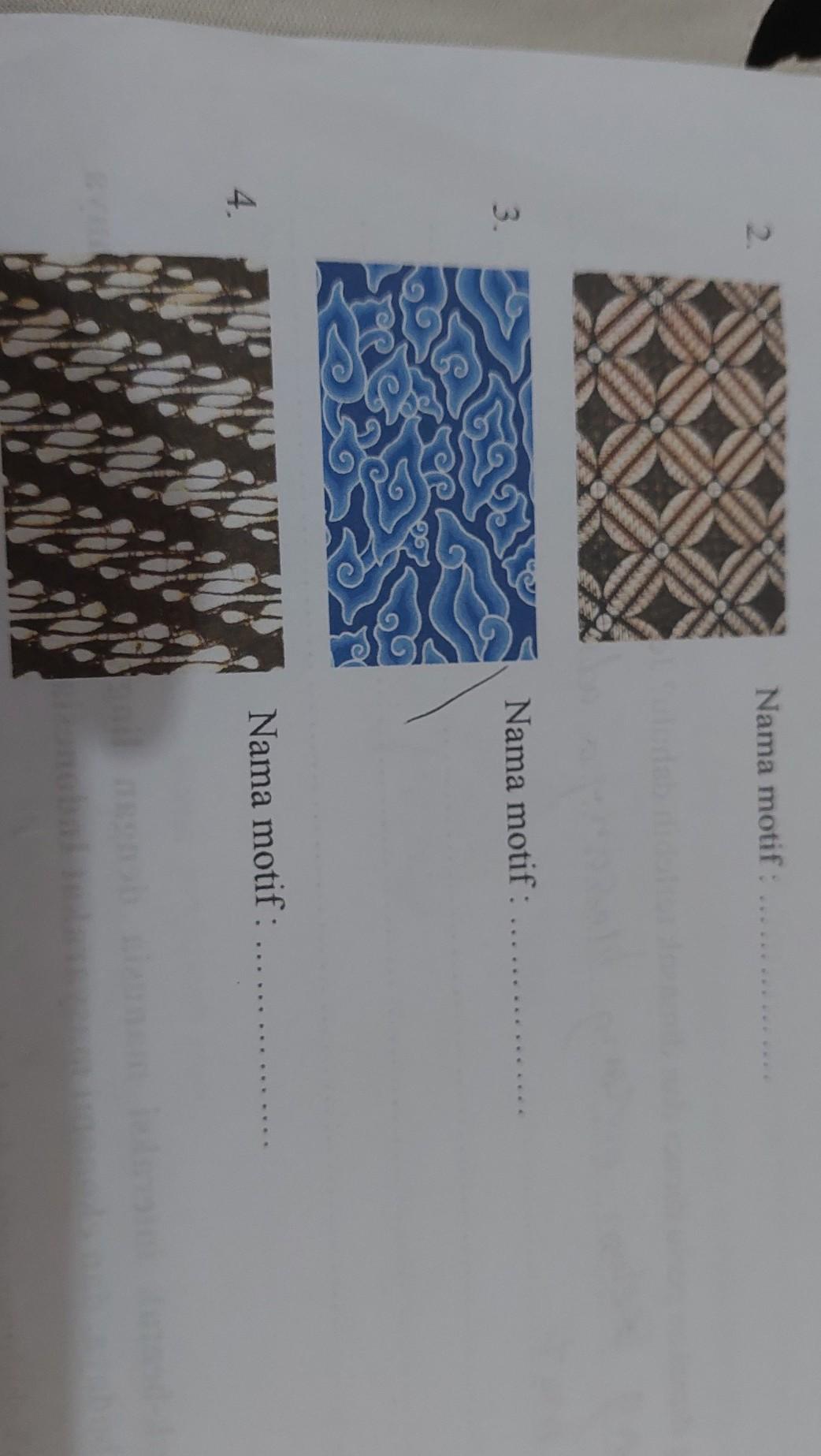 Gambar 2 adalah motif batik mega mendung. tolong bantu saya 100 poin - Brainly.co.id