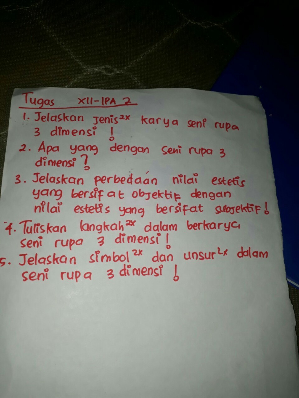 Buat Karya Seni 2 Dimensi Dengan Berbagai Teknik Ini Merdeka Berikut gambar beserta penjelasan cara membuatnya.