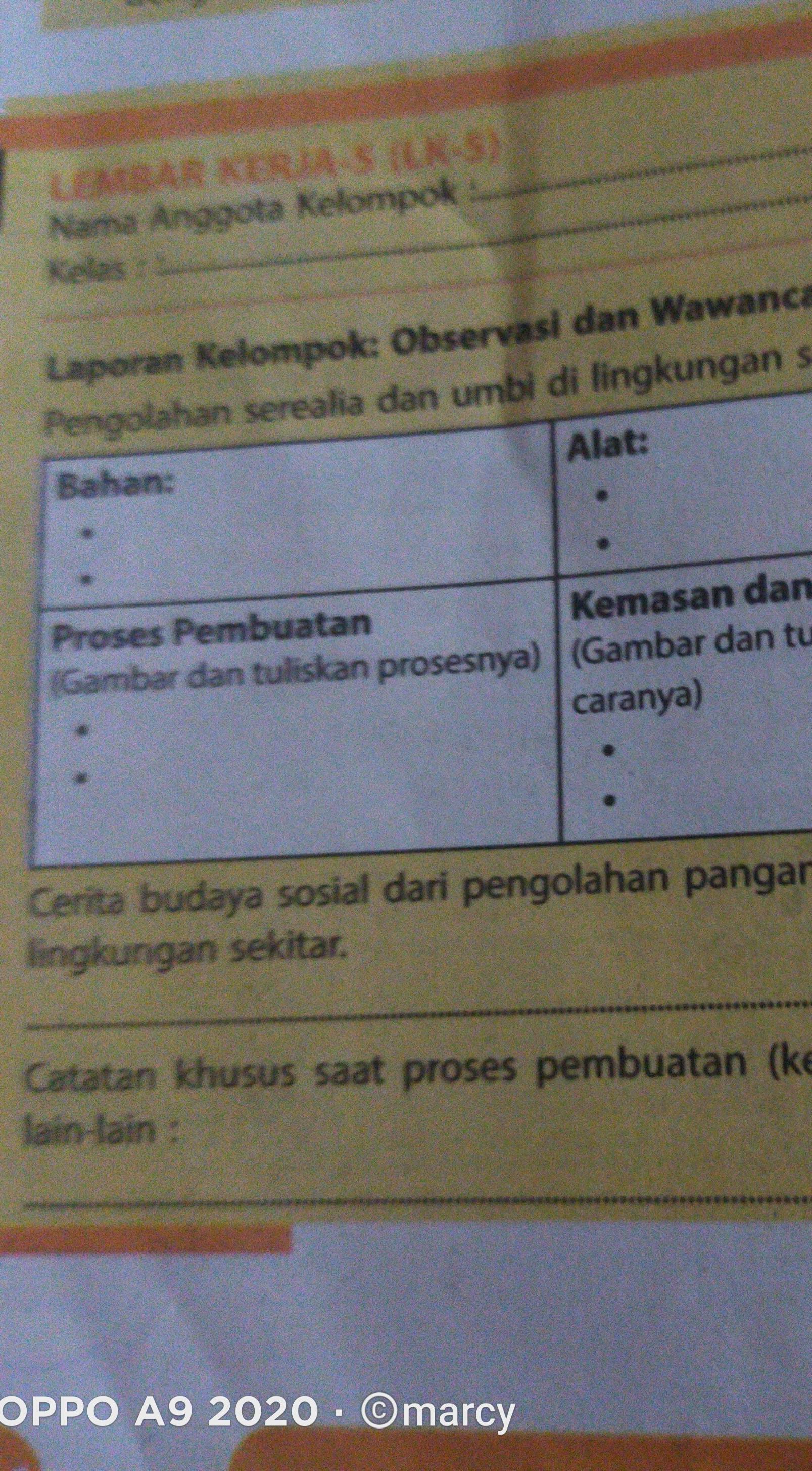 Materi prakarya kelas 8 smp/mts kurikulum 2013 semester 2 revisi 2017. Jawaban Prakarya Halaman 116 Kelas 8 Semester 2 Lk 5 Brainly Co Id