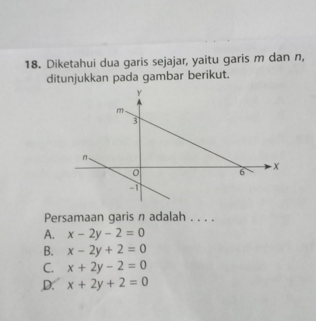Garis l memotong garis m dan n sehingga membentuk 8 sudut, . A18 Diketahui Dua Garis Sejajar Yaitu Garis M Dan N Ditunjukkan Pada Gambar Berikut 23 Brainly Co Id
