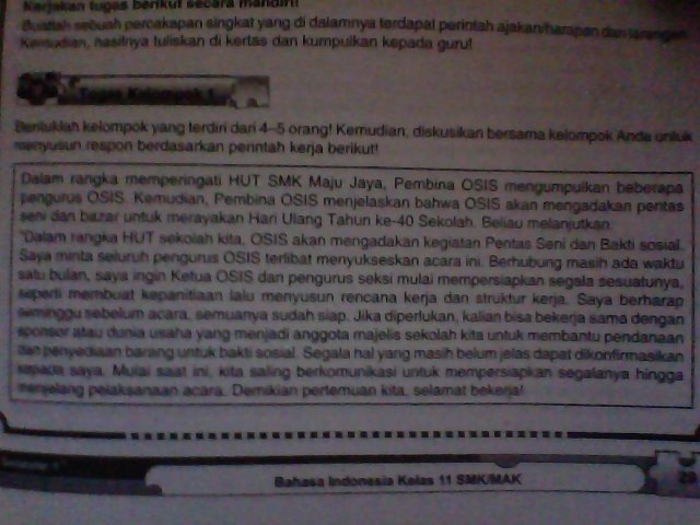 Maybe you would like to learn more about one of these? Buatlah Percakapan Teks Negosiasi Tentang Kegiatan Tahunan Osis Sekolah Anda Masnurul