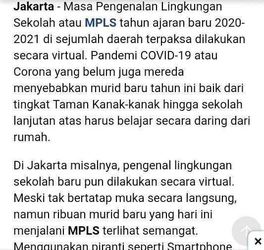 Upload laporan pelaksanaan mpls bagi sma/smk di wilayah kabupaten dan kota pasuruan tahun pelajaran . Kak Tolong Buatkan Contoh Laporan Tentang Mpls Yang Berlangsung Online Selama Pandemi Ini Dong Brainly Co Id