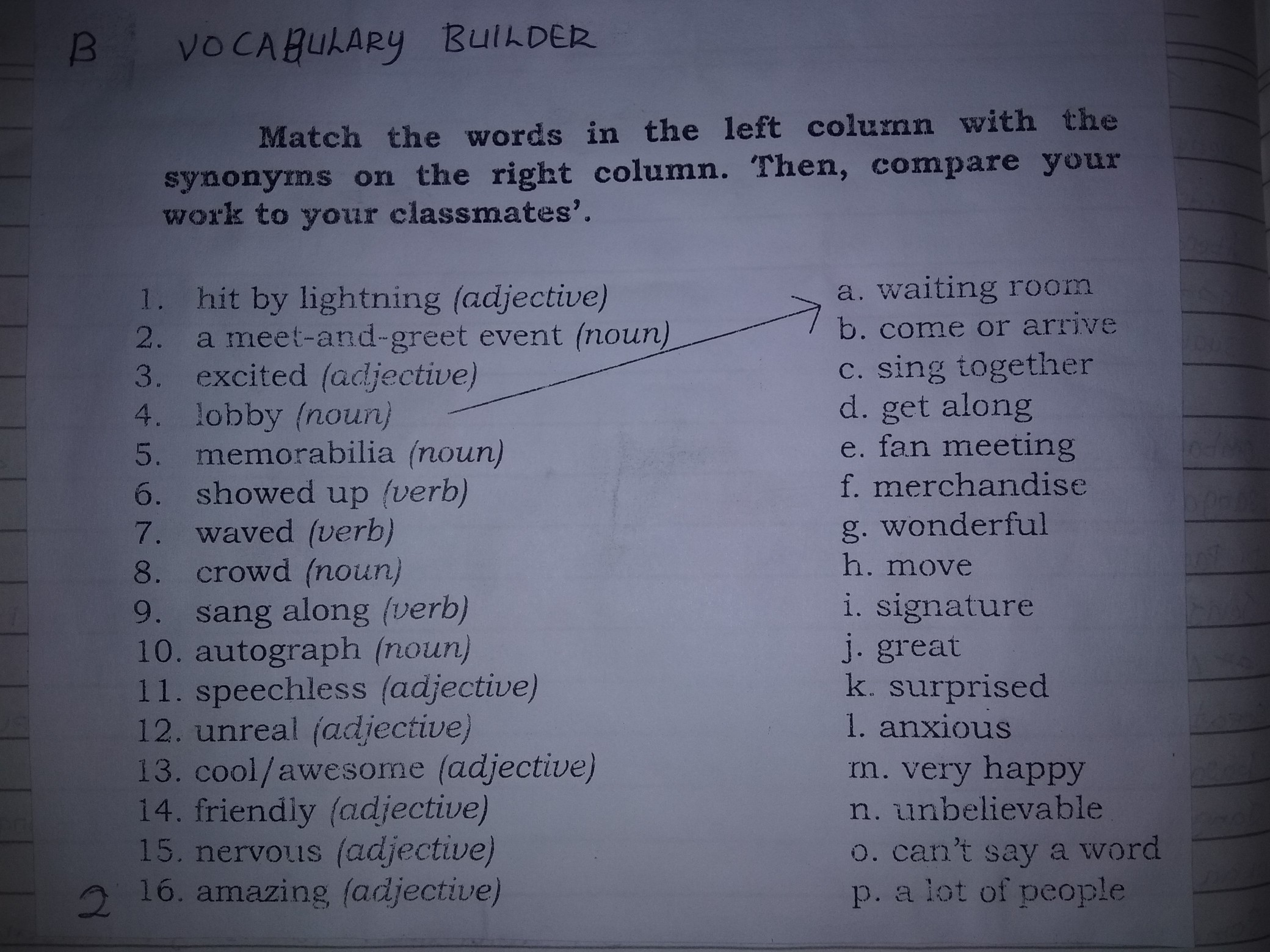 Inilah pembahasan lengkap terkait contoh soal matching bahasa inggris dan jawabannya. Bantuannya Dong Untuk Pelajaran Bahasa Inggris Ini Brainly Co Id