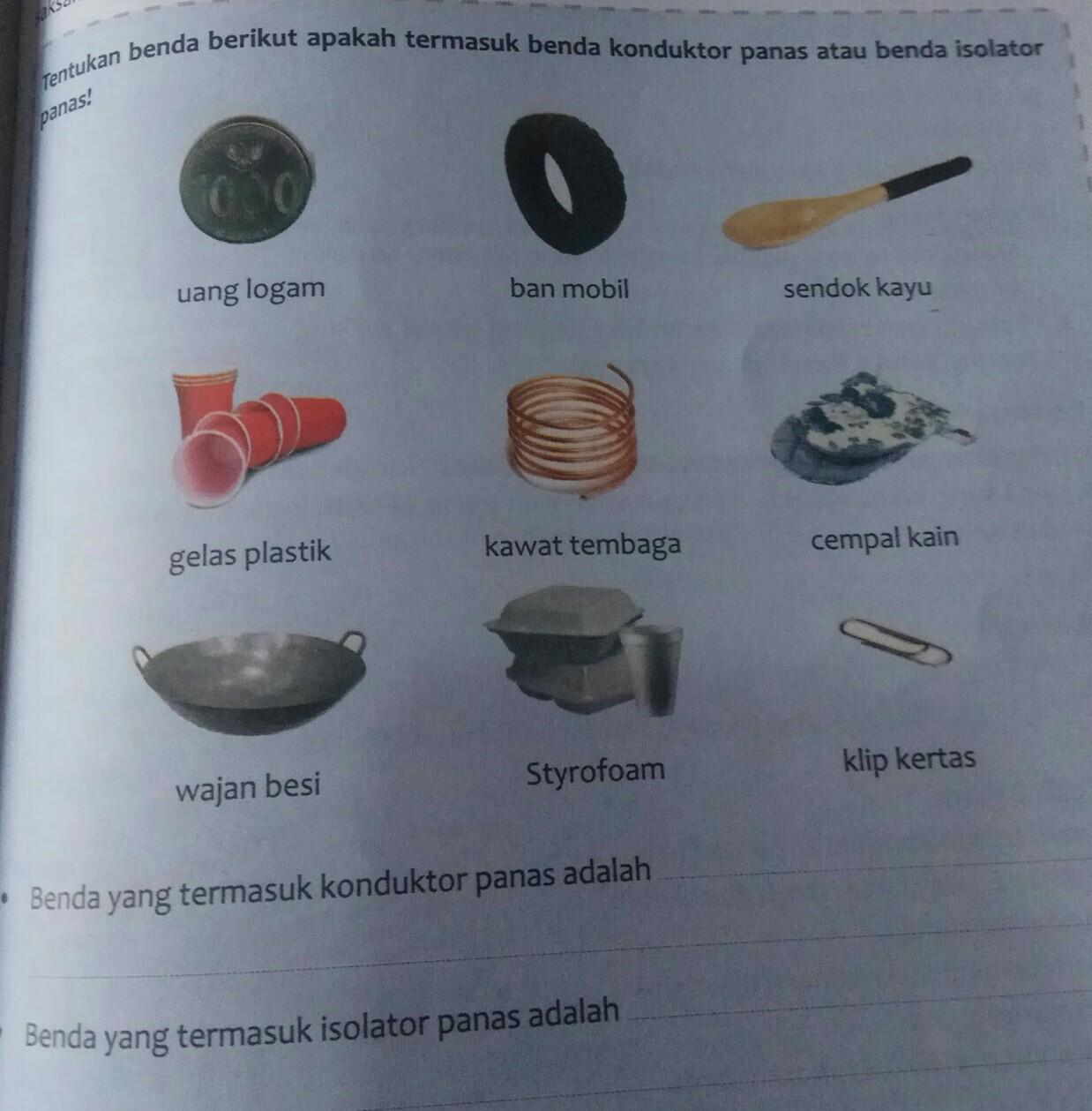 Apa Itu Konduktor Dan Isolator Ini Pengertian Serta Contoh Konduktor Dan Isolator Di Rumah Semua Halaman Bobo 