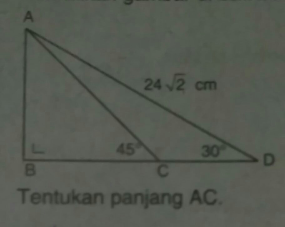Perhatikan Gambar Di Bawah Ini Panjang Ac Perhatikan gambar di samping.