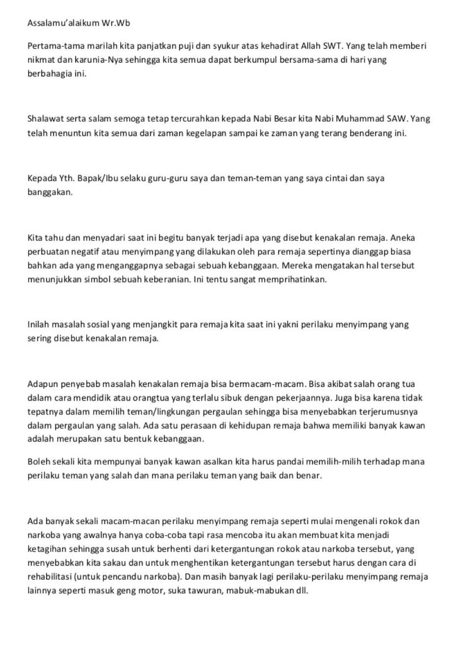 Ada banyak contoh yang bisa dijadikan sebagai . Pidato Persuasif Tentang Jangan Buang Sampah Sembarangan Sedang