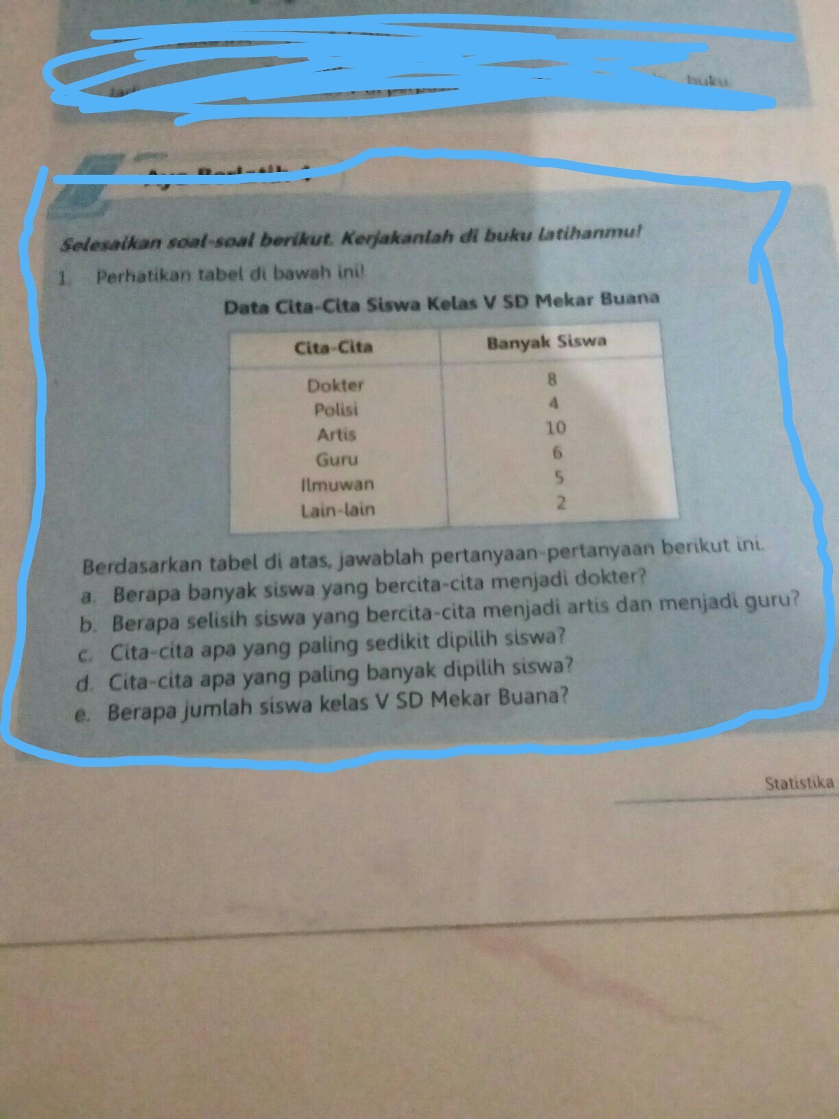 Uji kompetensi 5 2 matematika kelas 11 caranya gimana brainly co id brainly.co.id . Tolong Di Banti Yah Pr Matematika Kelas 5 Sd Pake Cara Brainly Co Id