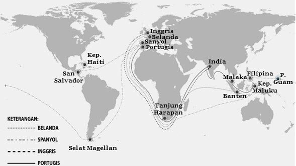 Kedatangan Bangsa Eropa Ke Indonesia Sma Syarif Hidayatullah Grati Kedatangan bangsa barat di indonesia bangsa barat yang datang di indonesia portugis tahun 1511 spanyol tahun 1521 belanda tahun 1596 inggris tahun 1811 1.