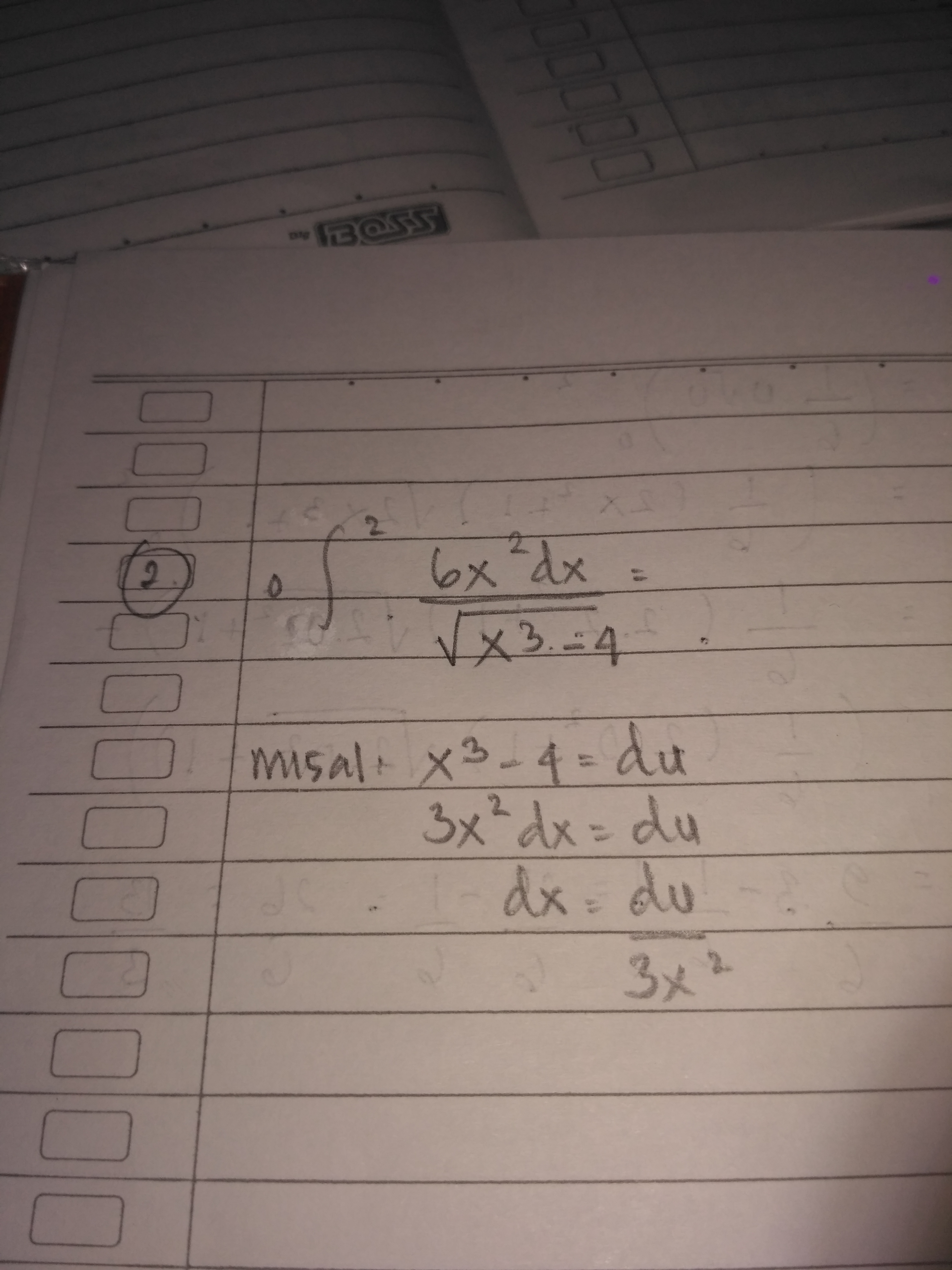 Soal pertama merupakan soal integral tentu fungsi aljabar yang penyelesaiannya menggunakan sifat integral tentu. Integral Tak Tentu Dari Brainly Co Id