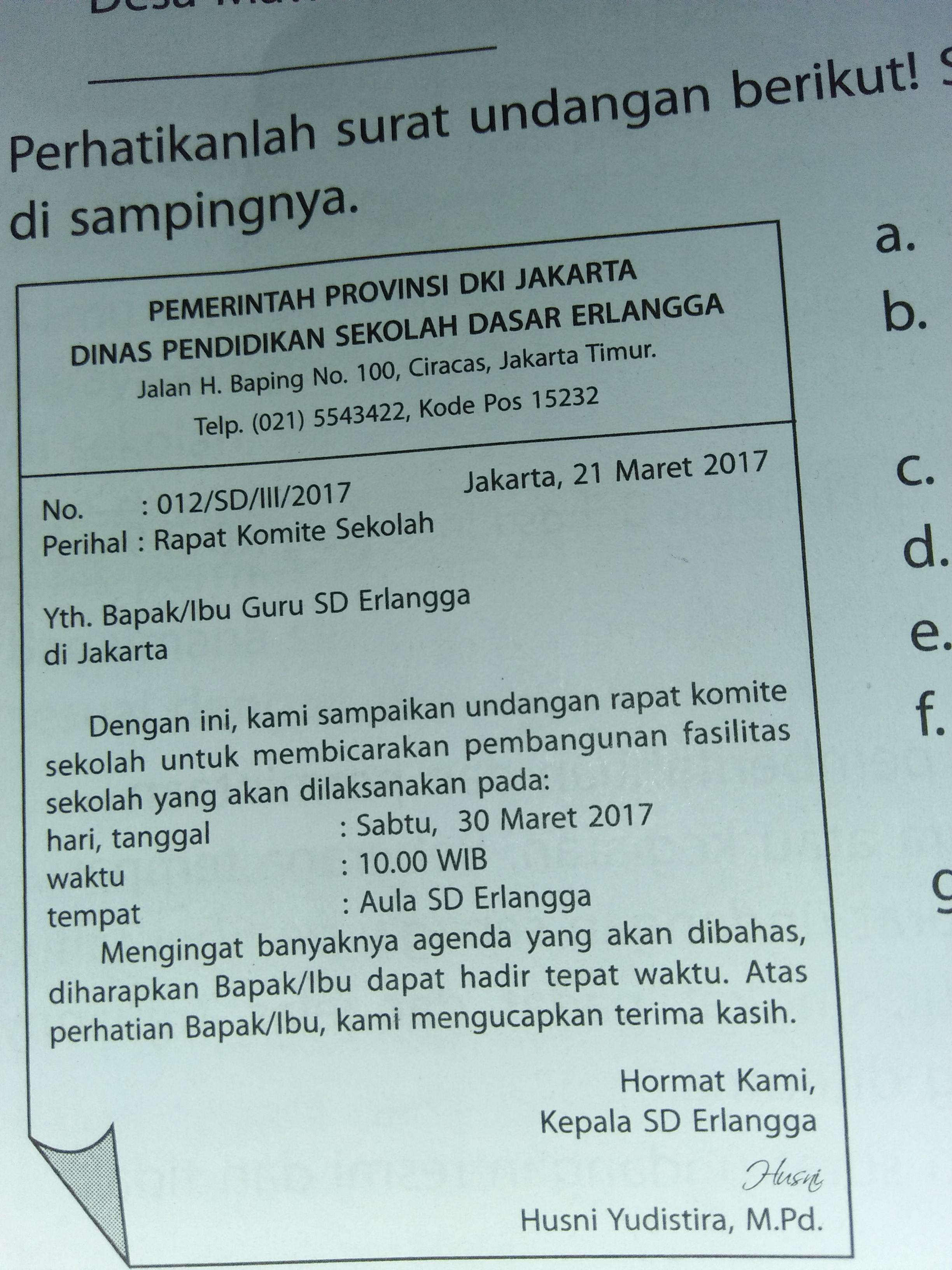 Pengertian Dan Jenis Jenis Surat Undangan Osnipa 